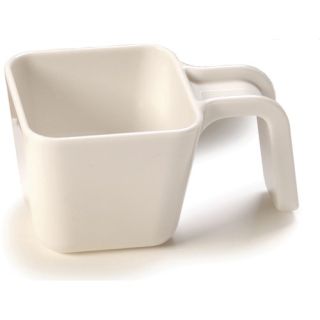 Portion Cup 9 1/2 oz White Flat Sides
