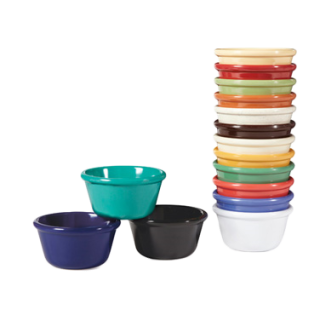 Ramekin 4 oz Plain Rainforest Green
